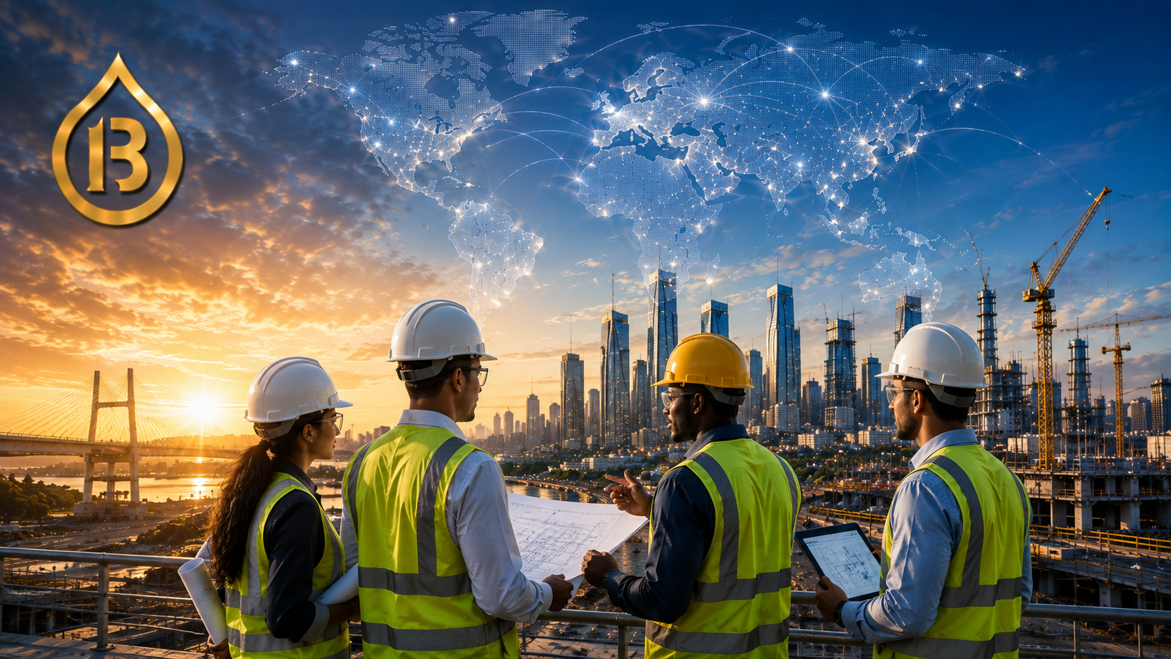 Burmah Limited engineering and construction team